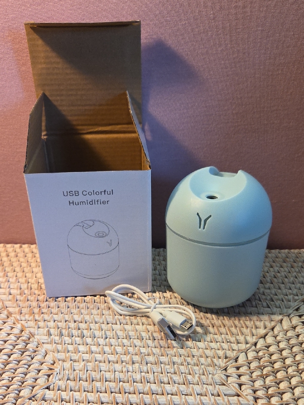 USB Colorful Humidifier - Mint Green